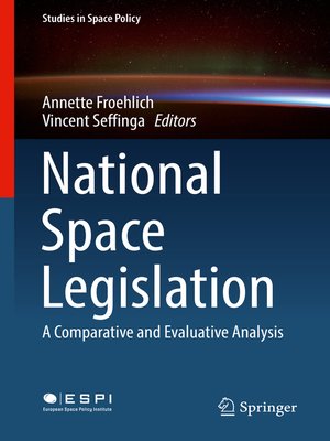 cover image of National Space Legislation